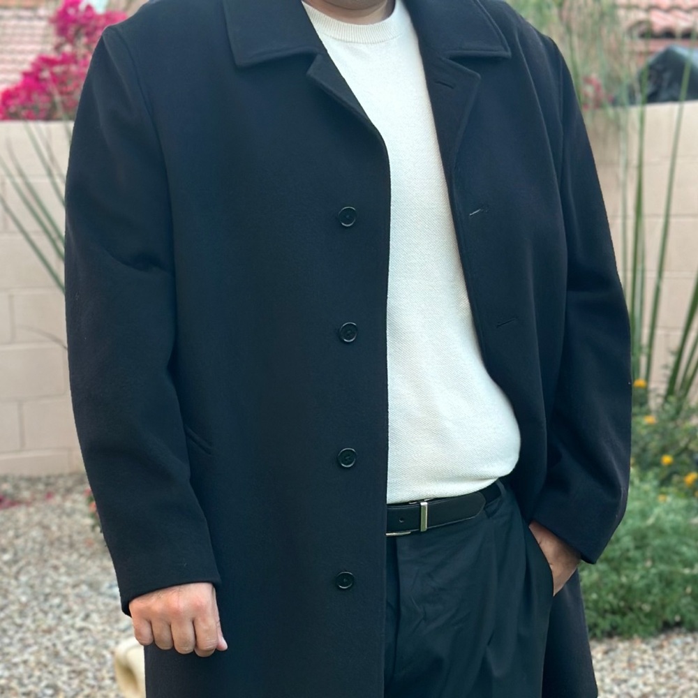 Brooks Brothers Wool and Cashmere Overcoat